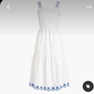 J. Crew Factory midi dress. Only worn once